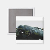 ノーズアート・メンフィス・ベル マグネット (正面/裏面)