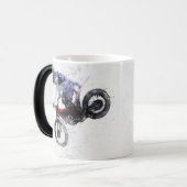 ノーズスタンド – モトクロス モーフィングマグカップ (正面左)