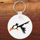 ノーズダイビングlil' birdie :)キーチェーン キーホルダー (正面)