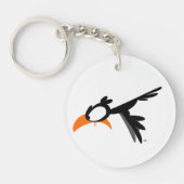 ノーズダイビングlil' birdie :)キーチェーン キーホルダー (正面)