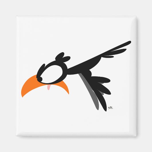 ノーズダイビングlil' birdie :)マグネット マグネット (正面)