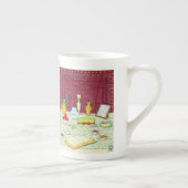 ノーズボーン中国マグ ボーンチャイナマグカップ (右)