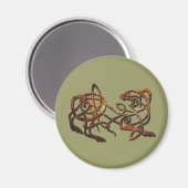 ノーズライオン マグネット (正面/裏面)