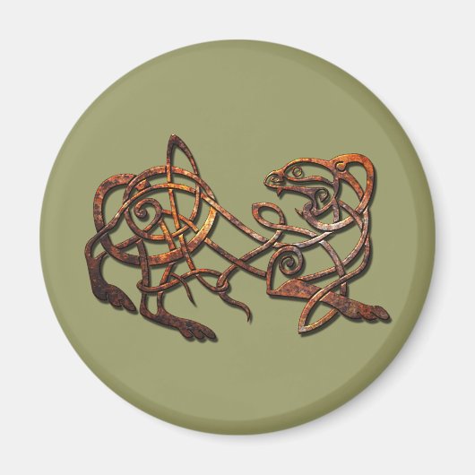 ノーズライオン マグネット (正面)