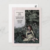 ノーズ「ハート・オブ・ザ・ウッズ」はがききビクトリアン葉書 ポストカード (正面/裏面)