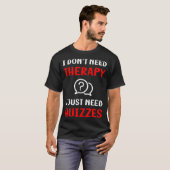 ノーセラピー クイズ クイズ Tシャツ (正面フル)
