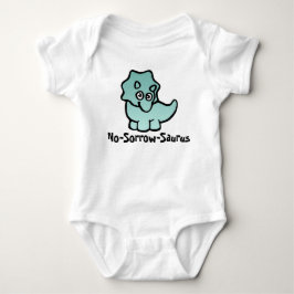 ノーソロサウルス ディノ かわいさ ベビーボディスーツ