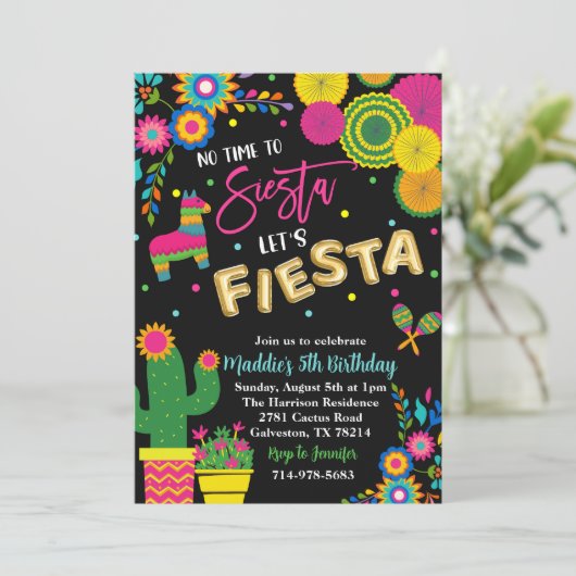 ノータイムシースタレッツフィエスタ誕生日 招待状 (スタンド正面)