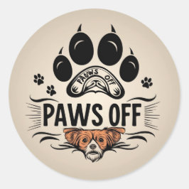 ノータッチゾーン ラウンドシール