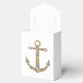 ノータルいかり金ゴールドグリア結婚式の引き出物箱 フェイバーボックス (オープン)