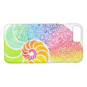 ノーチカラフルラスの携帯電話事例 Case-Mate iPhoneケース (裏面(横))