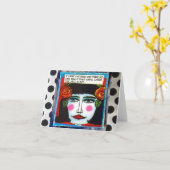 ノーチャードロードは少ない旅。 カード (黄色い花)