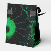 ノーチラス貝 – 緑のデザイン フェイバーボックス (裏面サイド)