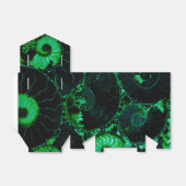 ノーチラス貝 – 緑のデザイン フェイバーボックス (折り畳みなし)