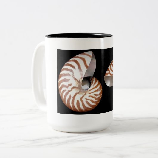ノーチラス2トーンコーヒーマグ ツートーンマグカップ (正面左)
