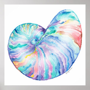 ノーチラス・インフィニティファインアートプリントとポスター ポスター