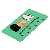 ノーチンお尻コッカー マグネット (左側)