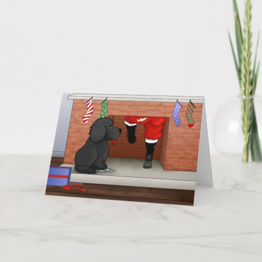 ノーチンのお尻は新しいクリスマス シーズンカード (正面)