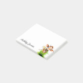 ノーツを使った田舎の牛 ポストイット (アングル)