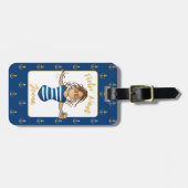 ノーティモダンクルーズを感じる女のおもしろい人に ラゲッジタグ (正面横)