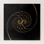 ノーティラスシェルズ – ゴールデンペア ジグソーパズル (横)