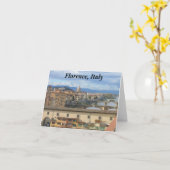 ノーテカード：フィレンツェ、イタリア カード (黄色い花)