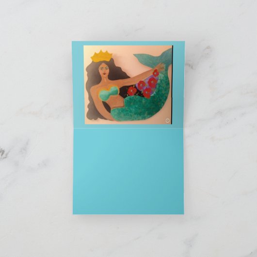 ノーテカード – 彼女は尾の素晴らし部分として知られていた。 カード (内部)