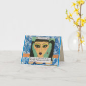 ノーテカード – 私は完璧か？いや。でも私は自分になろうとしている カード (黄色い花)