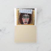 ノーテカード – 私は完璧か？いや。でも私は自分になろうとしている カード (内部)