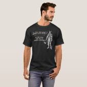 ノーディック・ヴィック社会の悪さを教えてあげる Tシャツ (正面フル)