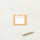 ノートありがとう ポストイット (デスク上)