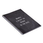 ノートおもしろいをパンチしたいユーザー ノートブック (右側)