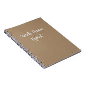 ノートおもしろいパーソナライズされたOffice会議ノートブック ノートブック (右側)