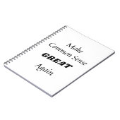 ノートおもしろいブック ノートブック (左側)