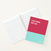 ノートおもしろいブック、Snarkyの書パッドジャーナル、メモ ノートブック (内部)