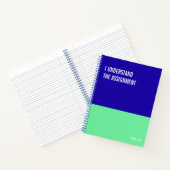 ノートおもしろいブック、Snarkyの書パッドジャーナル、メモ ノートブック (内部)