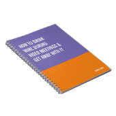 ノートおもしろいブック、Snarkyの書パッドジャーナル、メモ ノートブック (右側)