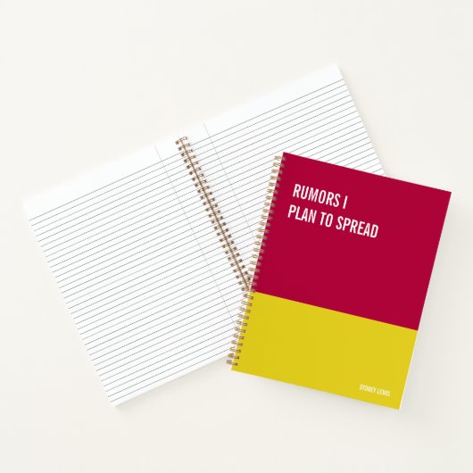 ノートおもしろいPCユーモアのある書、Pad Journal、メモ ノートブック (内部)