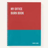 ノートおもしろいPCユーモアのある書、Pad Journal、メモ ノートブック (正面)