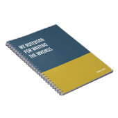 ノートおもしろいPCユーモアのある書、Pad Journal、メモ ノートブック (右側)