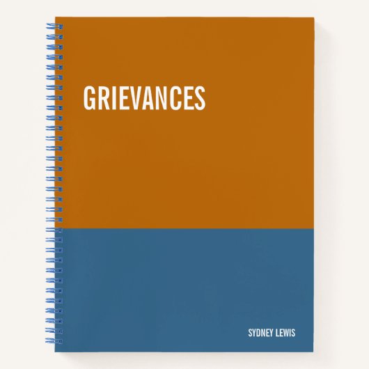 ノートおもしろいPCユーモアのある書、Pad Journal、メモ ノートブック (正面)