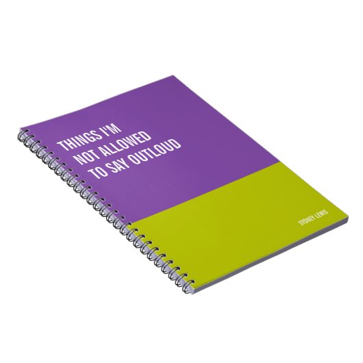 ノートおもしろいPCユーモアのある書、Pad Journal、メモ ノートブック (右側)