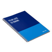 ノートおもしろいPCユーモアのある書、Pad Journal、メモ ノートブック (右側)