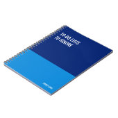 ノートおもしろいPCユーモアのある書、Pad Journal、メモ ノートブック (左側)