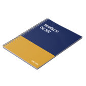 ノートおもしろいPCユーモアのある書、Pad Journal、メモ ノートブック (左側)