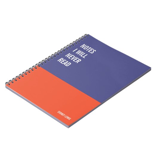 ノートおもしろいPCユーモアのある書、Pad Journal、メモ ノートブック (左側)