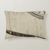 ノートとの万年筆そしてWatchface アクセントクッション (正面)