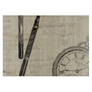 ノートとの万年筆そしてWatchface カッティングボード