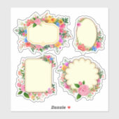 ノートとジャーナル シール (シート)