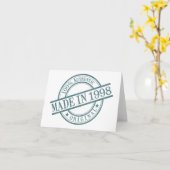 ノートに挨拶する1998年に作られる カード (黄色い花)